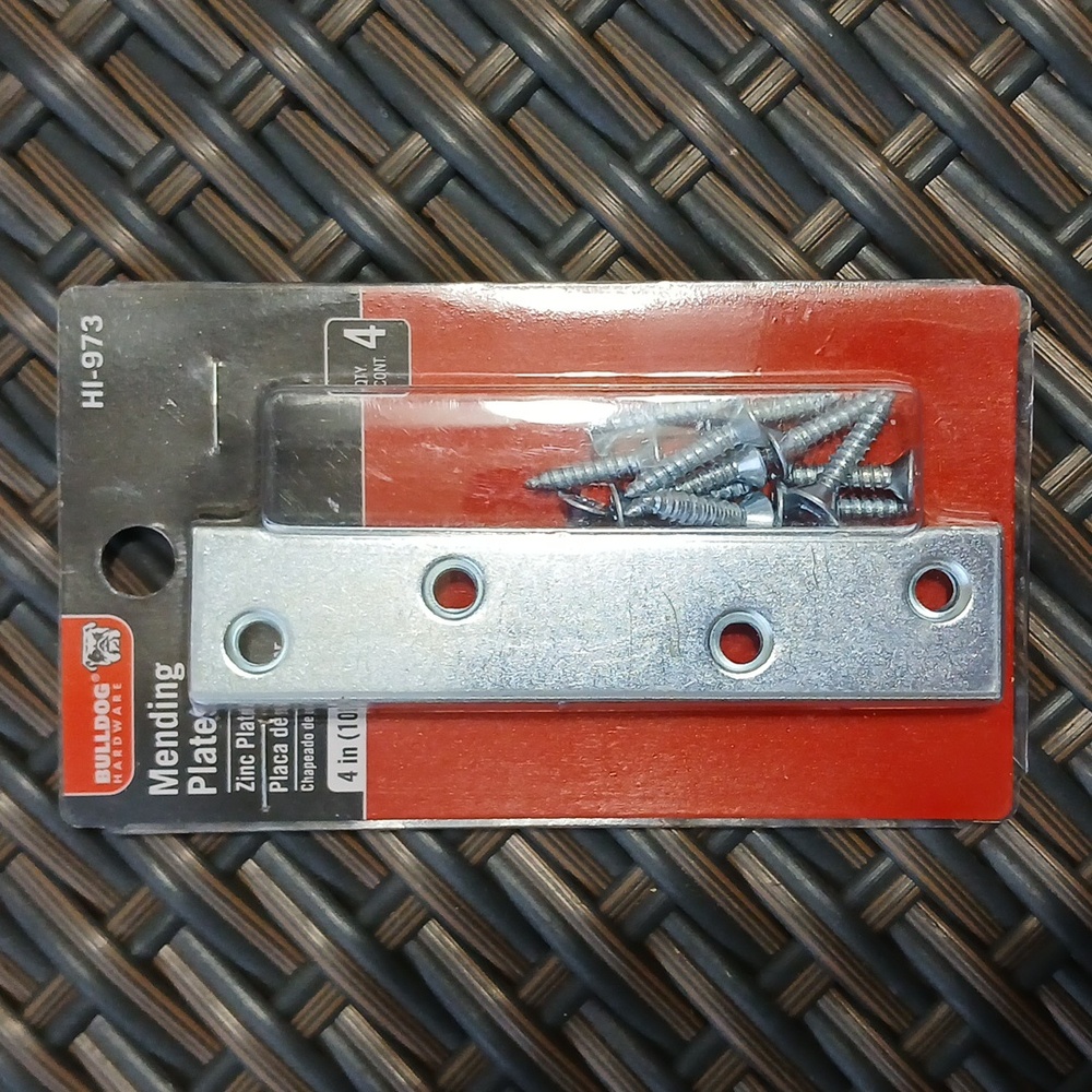 Bulldog Hardware 4 in. Mending Plate